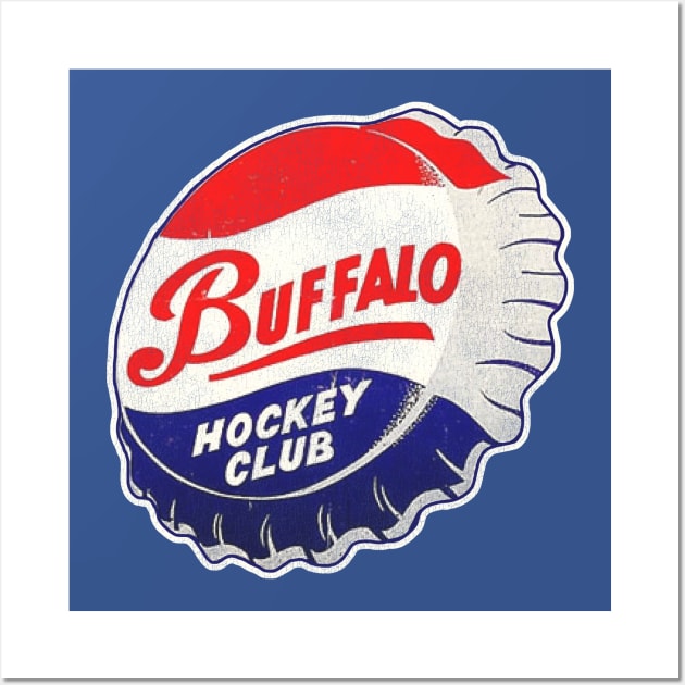 Defunct Buffalo Bisons Hockey Team Wall Art by Defunctland